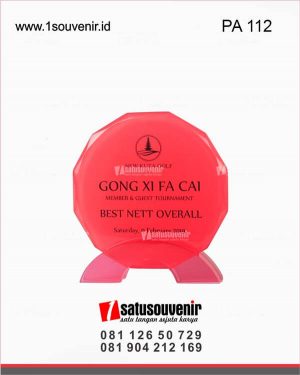 Plakat Akrilik Gong Xi Fa Cai New Kuta Golf PA112
