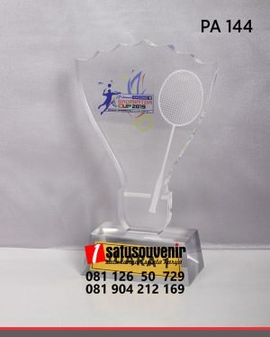 PA144 Plakat Akrilik Badminton Cup 2019