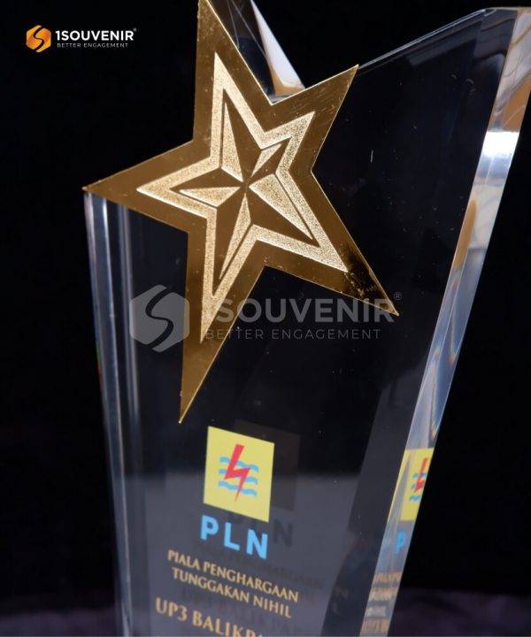DETAIL_PA233 Piala Penghargaan Tunggakan Nihil UP3 Balikpapan