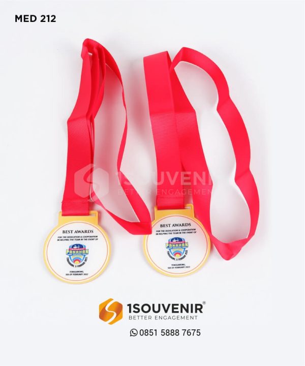 MED212 Medali Kejuaraan Panahan Tradisional Tenggarong