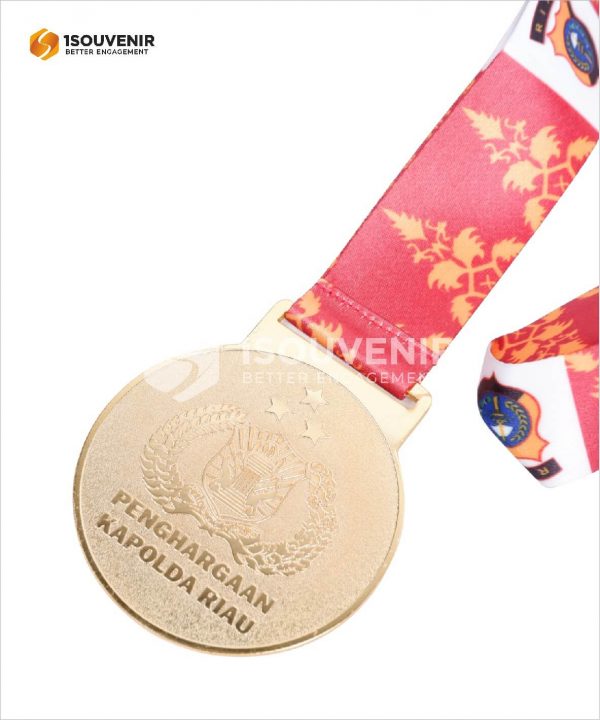 DETAIL_MED237 Medali Penghargaan Kapolda Riau