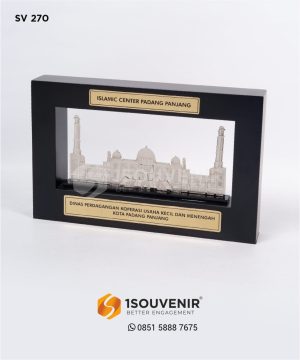 Souvenir Frame Islamic Center Padang Panjang