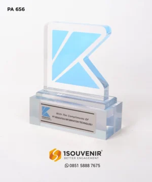 Plakat Akrilik Cendera Mata Krakatau IT