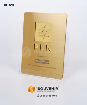 Plakat Logam Penghargaan dari ...