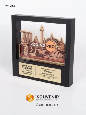 Plakat Frame Kayu GadingPro un...
