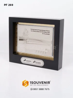 Plakat Frame Kayu Sharing Sess...