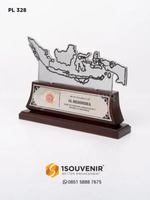 Plakat Logam Apresiasi dari Ke...