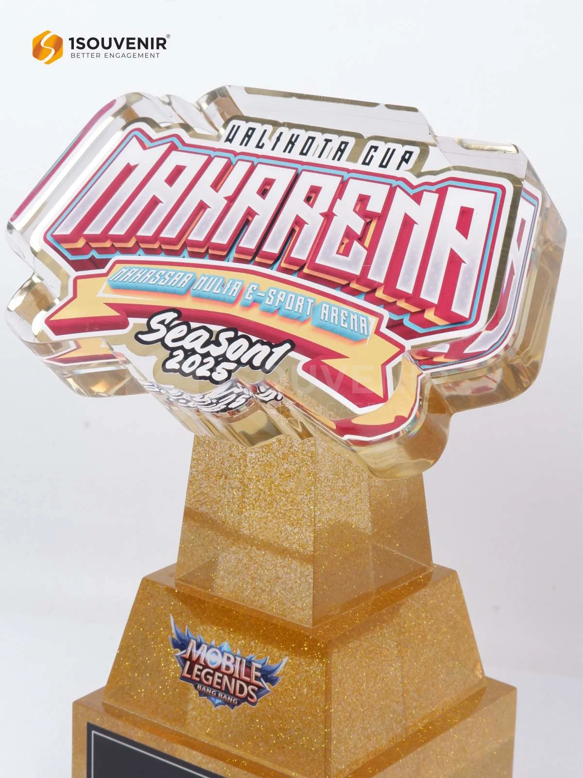 Piala Penghargaan Walikota Cup Makarena E-Sports Mobile Legends 2 DETAIL-PP355 Piala Penghargaan Walikota Cup Makarena