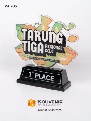 Plakat Akrilik Tarung Tiga Reg...