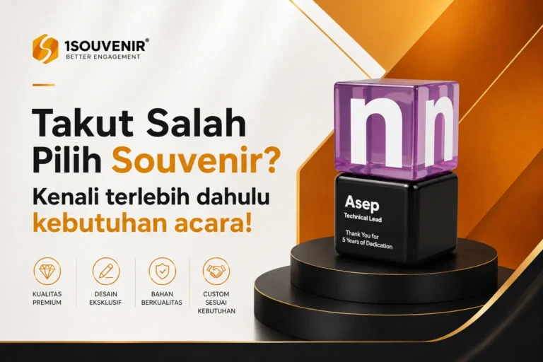 1S - takut salah pilih souvenir