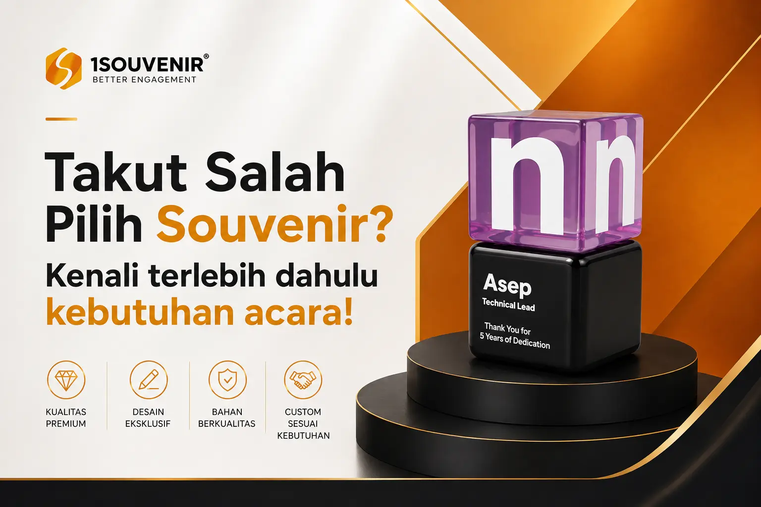 1S - takut salah pilih souvenir