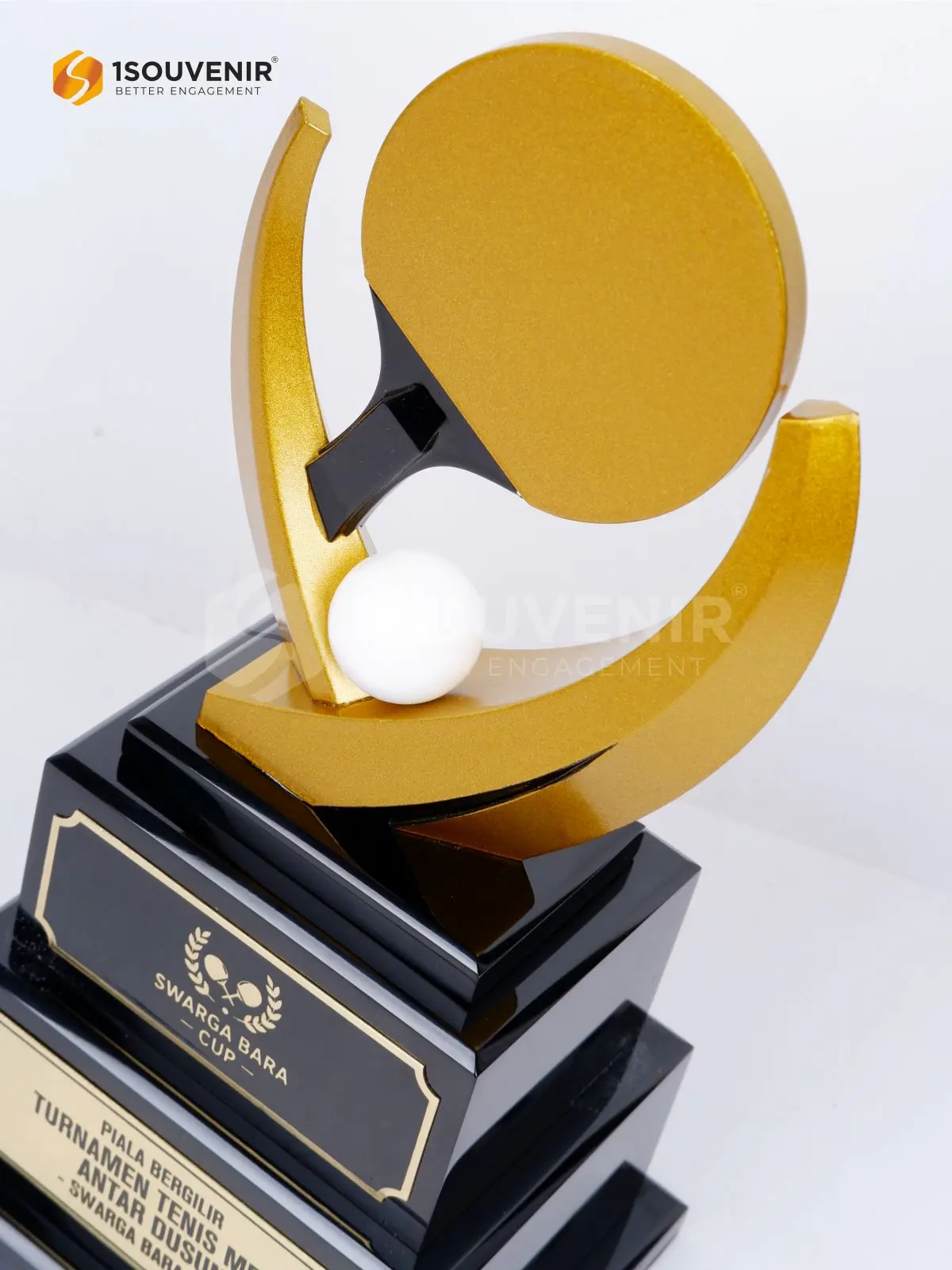 Piala Bergilir Turnamen Tenis Meja Swarga Bara Cup 2 DETAIL-TB293 Piala Bergilir Swarga Bara Cup