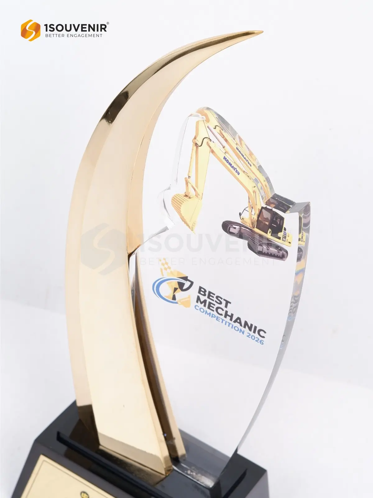 Piala Penghargaan Best Mechanic Competition United Tractors 2 DETAIL-PP389 Piala Penghargaan Best Mechanic Competition