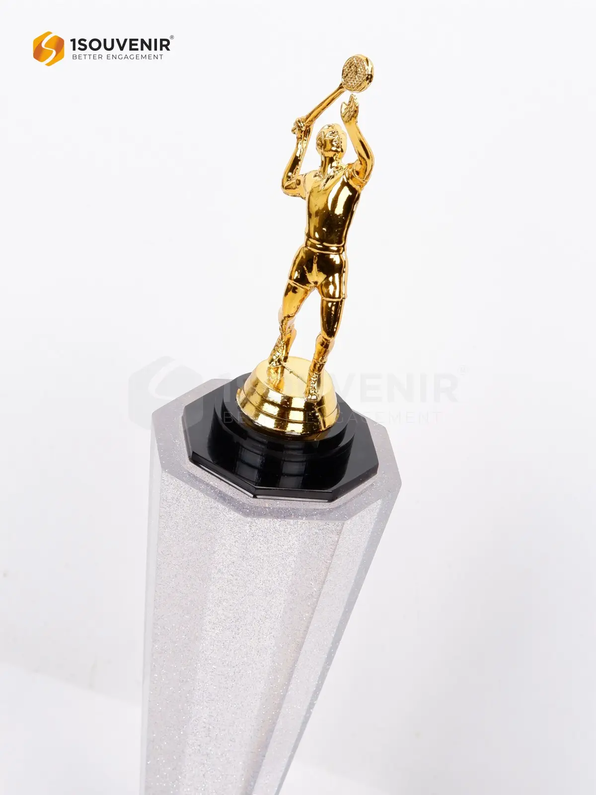 Piala Bergilir Turnamen Bulu Tangkis Satker Kementan Jawa Barat 2 DETAIL-TB295 Piala Bergilir Resin Satker Kementan