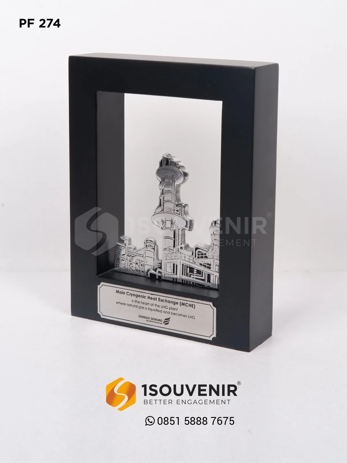 Plakat Frame LNG Donggi Senoro 1 PF274 Plakat Frame Donggi Senoro