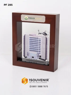 1souvenir® - Better Engagement 20 Plakat Frame Kayu Akrilik Tira...