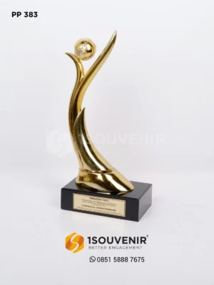 Piala Penghargaan Resin Pering...