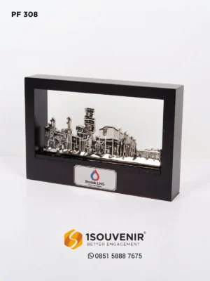 Plakat Frame PT Badak LNG